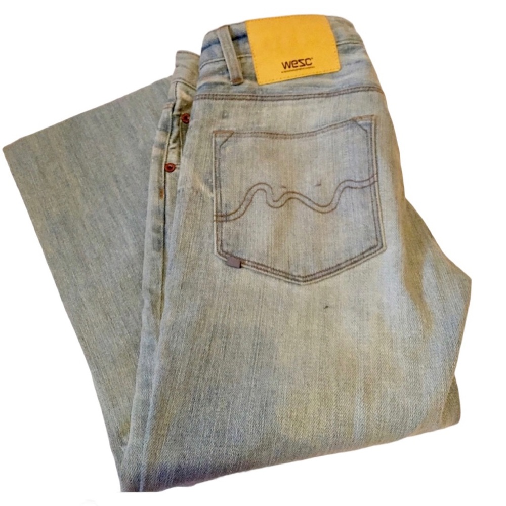 WESC Eve Style 5‎ Pocket, Straight Cut Jeans, 26 Waist